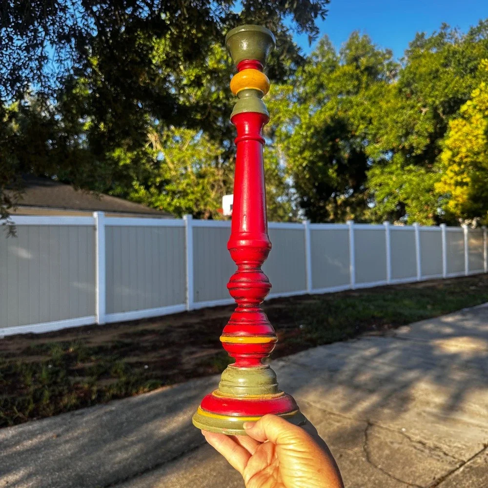 Pier 1 hand painted